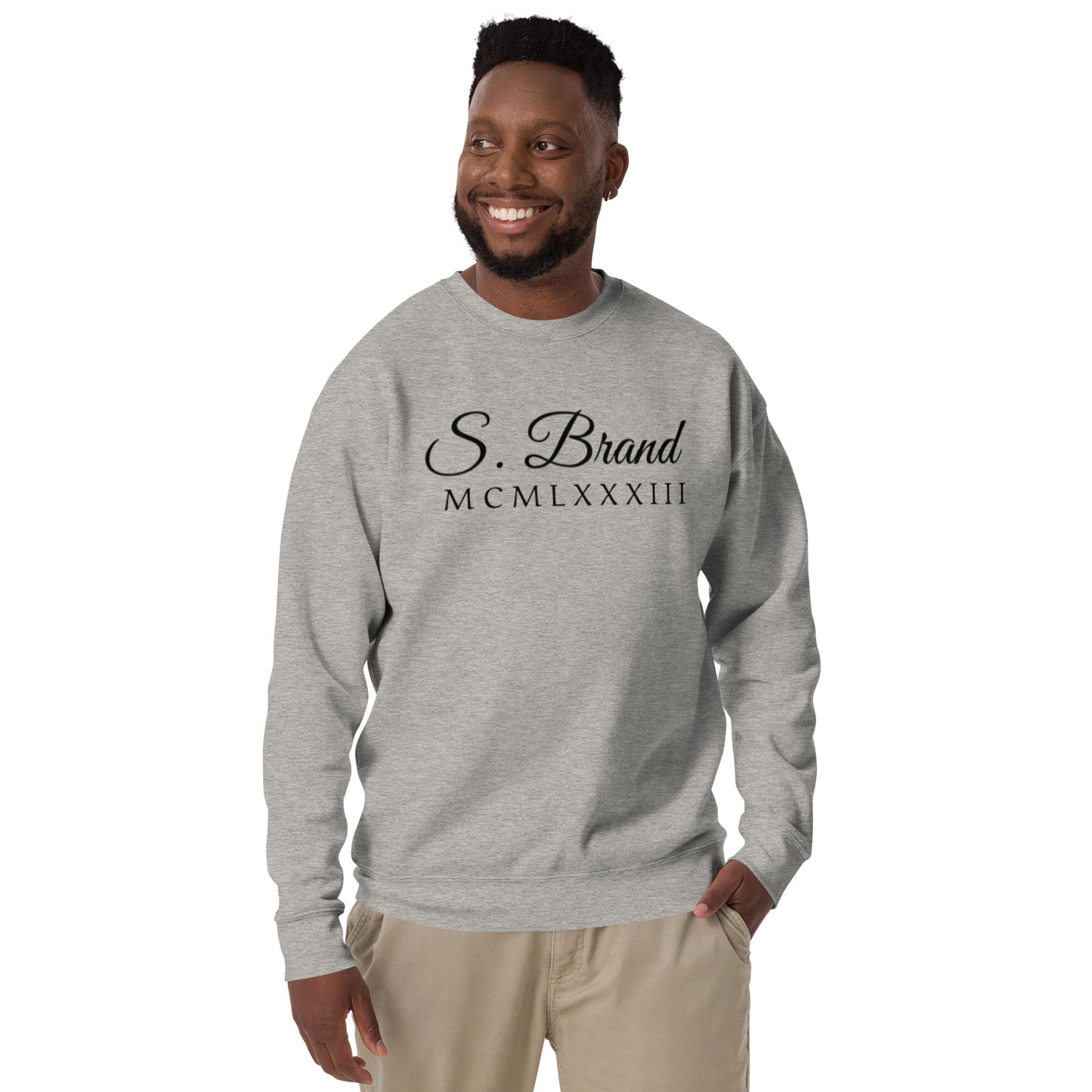 ChampLife Premium Sweatshirt (S.Brand Edition) (Black Logo)