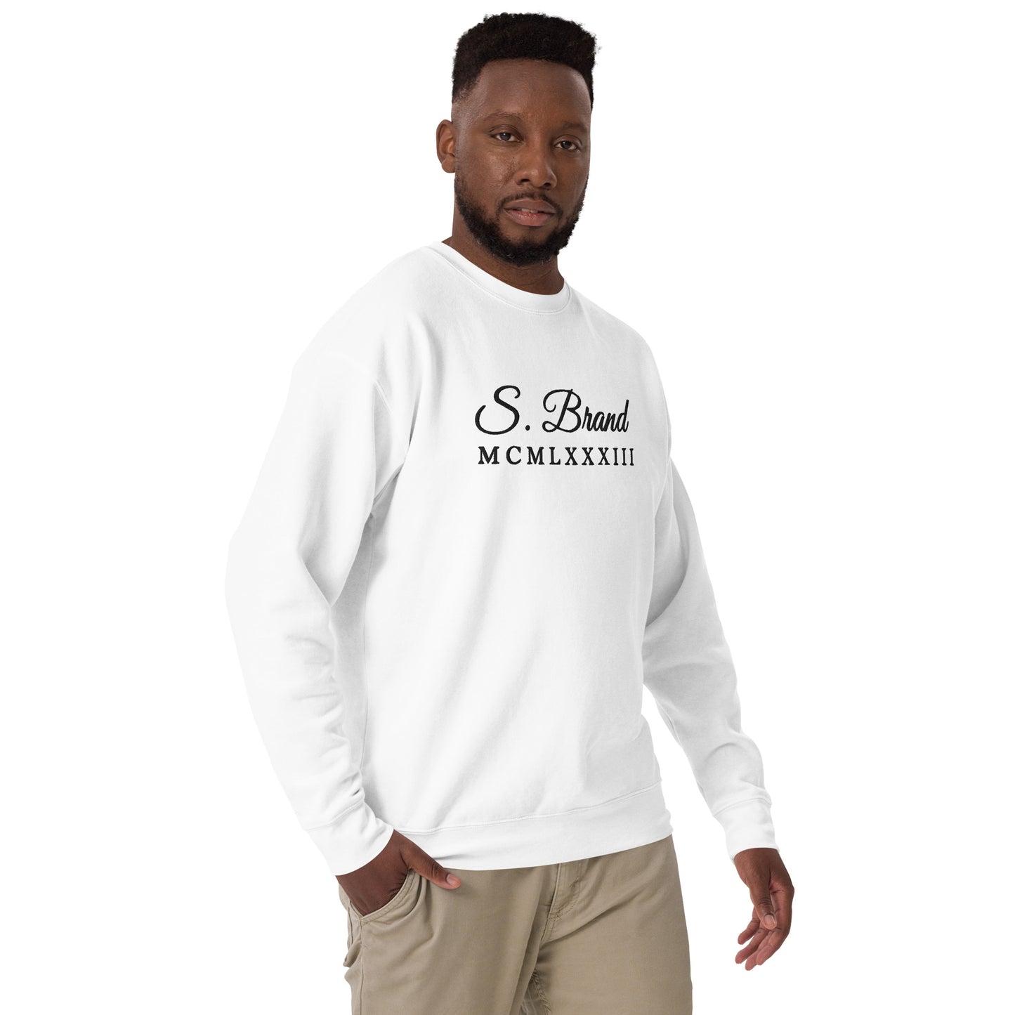 ChampLife Premium Sweatshirt (S.Brand Edition) (Embroidered, Black Logo)