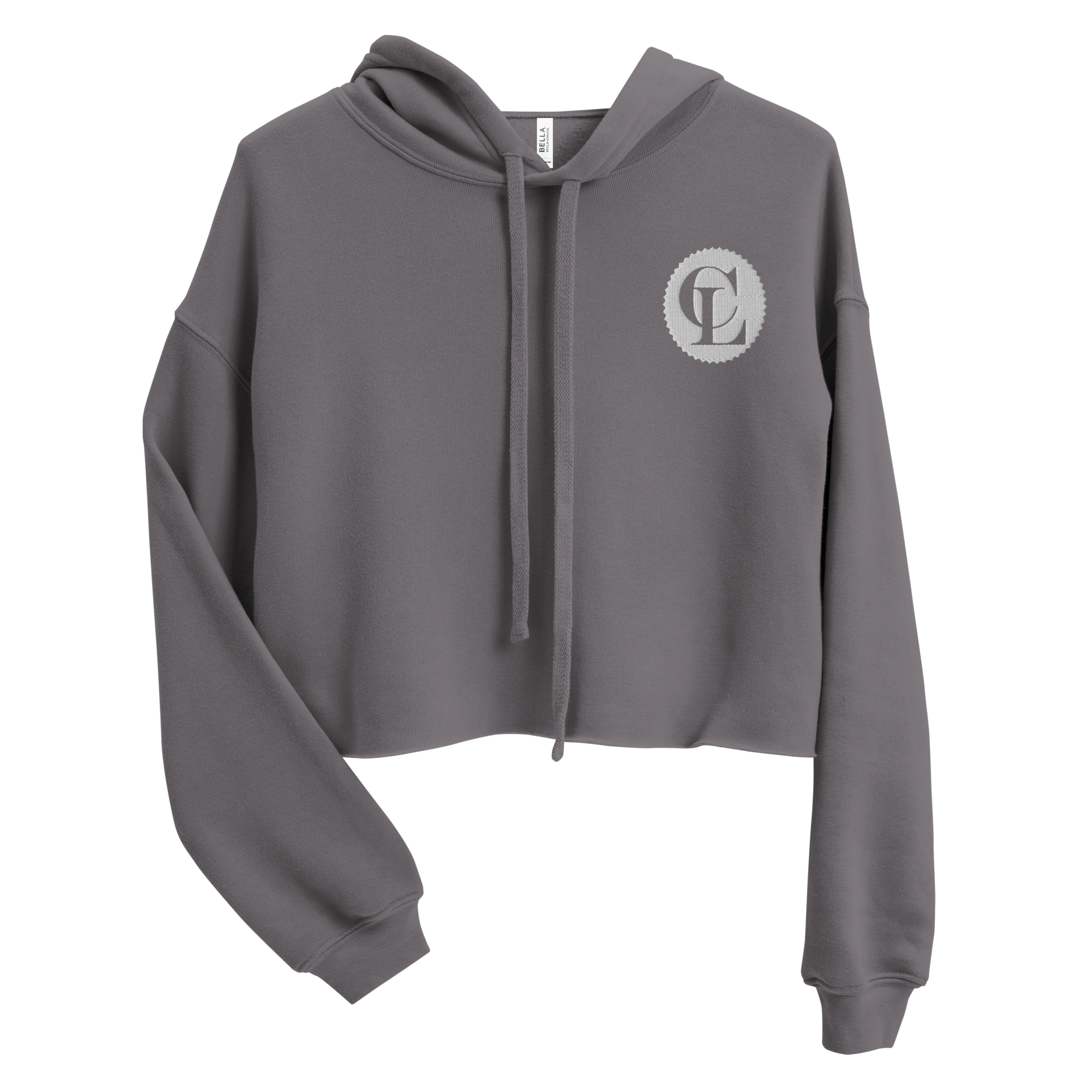 Champ Life Reed ChampLife Crop Hoodie (Embroidered, White Logo) – The Champlife Brand